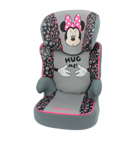 Disney Befix Group 2/3 Car Seat - Minnie Mouse Grey