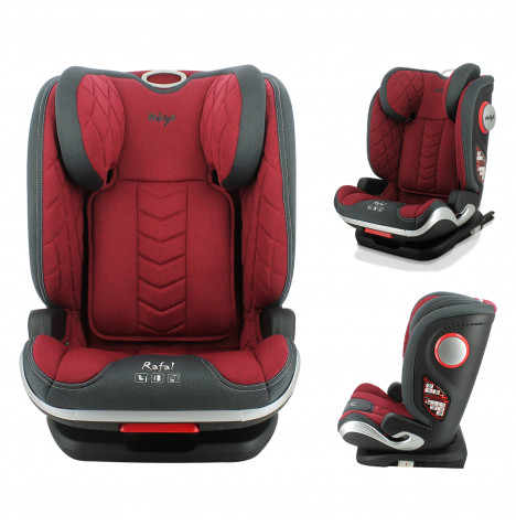 Migo Rafal Luxury i-Size 100-150cm Isofix Group 2,3 Car Seat - Red