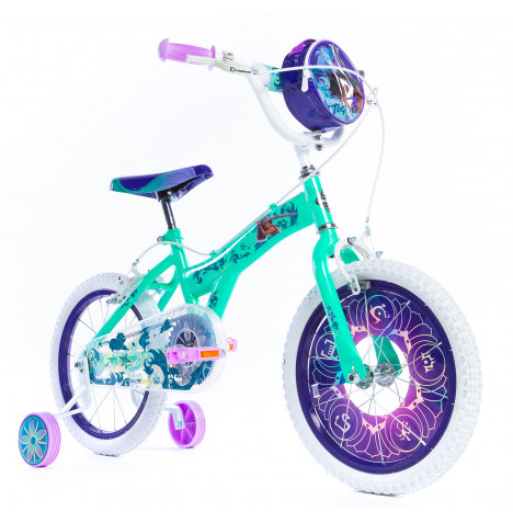 Huffy Disney Raya 16" Wheeled Bike - Green (5-7 Years)