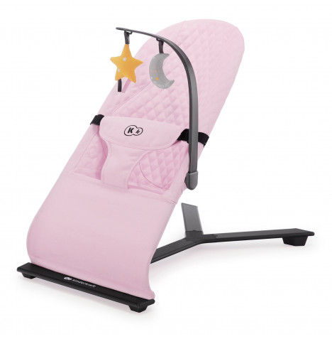 Kinderkraft Mimi Lightweight (2kg) Bouncer Rocker Chair - Pink