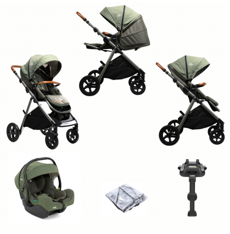 Joie Aeria Special Edition (i-Gemm 2) Travel System with ISOFIX Base - Pine Green