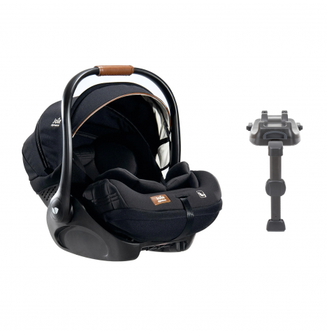Joie i-Level Recline i-Size Group 0+ (Birth - 15 Months) Car Seat with i-Base LX2 i-Size ISOFIX Car Seat Safety Base - Eclipse