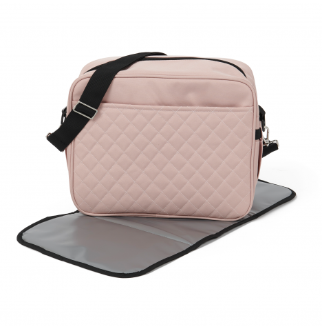 Puggle Universal Monaco Changing Bag with Mat - Blush Pink