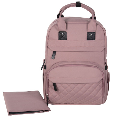 Puggle Memphis Backpack / Changing Bag - Dusk Pink