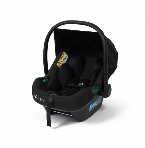 Puggle Memphis i-Size Infant Car Seat - Black (Birth-15 Months)