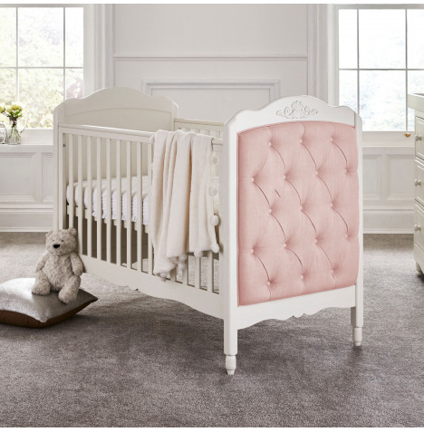 Mee-Go Epernay Cot Bed With Eco Fibre Mattress - Pink