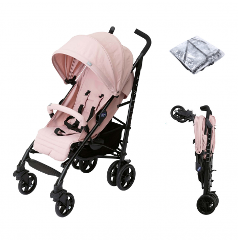 Chicco Liteway 4 Lightweight 7.5kg Stroller – Blossom Pink 