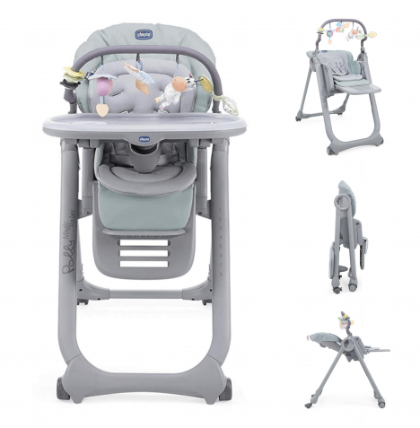 Lite Buy Tray - Chair Chair Baby & 3in1 at Adult Online4baby Milan | Grey with Highchair, Chicco Crescendo Mist