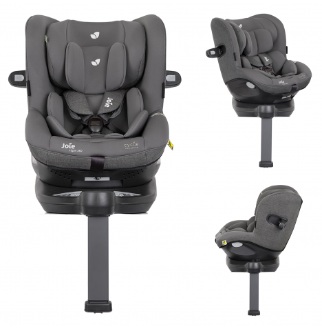Joie i-Spin 360 i-Size ISOFIX Group 0+/1 Car Seat – Shell Grey...