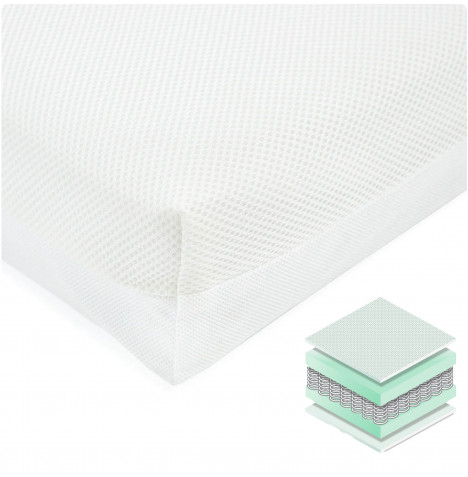 Puggle Spring Maxi Cool Cot Bed Mattress 140x70cm