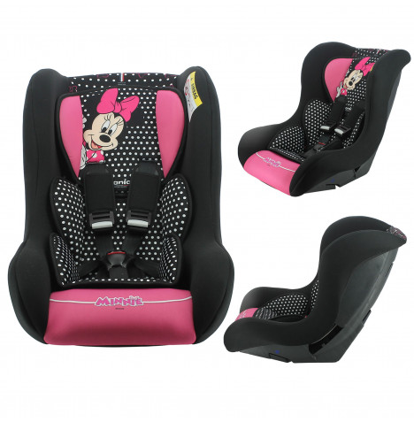 Minnie Mouse Flixton Comfort Safe Group 0+/1/2 Car Seat - Pink (0-7 Years)