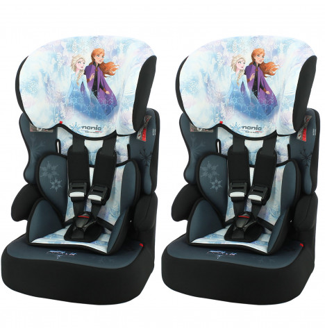 Disney Frozen Linton Comfort Plus Group 1/2/3 Car Seat (2 Pack) – Blue
