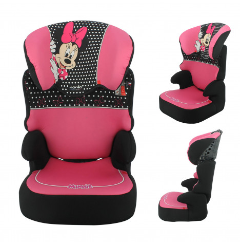 Disney Minnie Mouse Ruxton Comfort Plus Group 2/3 Car Seat - Pink