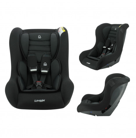Puggle Flixton Comfort Safe Group 012 Car Seat – Storm Black
