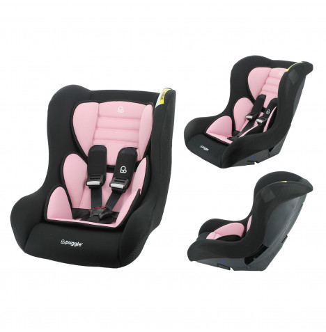 Puggle Flixton Comfort Safe Group 012 Car Seat – Blush Pink