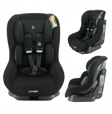 Puggle Tilbury Luxe Comfort Safe Group 0+/1 Car Seat – Storm Black (0-4 Years)
