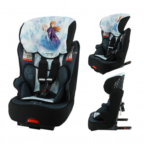 Disney Frozen Kingston Comfort Plus Luxe Group 1/2/3 ISOFIX Car Seat - Blue (9 Months-12 Years)