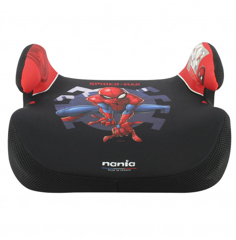 Marvel Spider-Man On The Move Luxe Group 2/3 Booster Seat - Black/Red (4-12 Years)