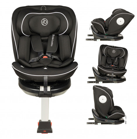 Ickle Bubba Sphere i-Size 360° Spin Group 0+/1/2/3 ISOFIX Car Seat - Black (0-12 Years)