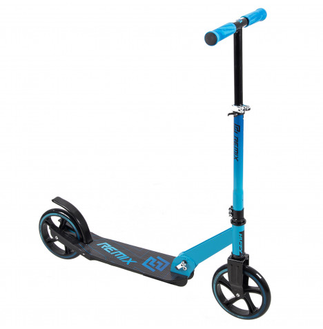 Huffy Remix 200mm Inline Folding Scooter - Blue (8 years+)