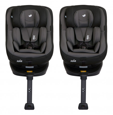 Joie Spin 360 Group 0+/1 ISOFIX Car Seat (2 Pack) - Ember (0-4 Years)