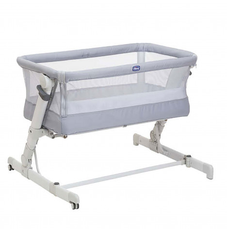 Chicco Next2Me Pop-up 3in1 Co-Sleeping Bedside Crib – Grey Mist