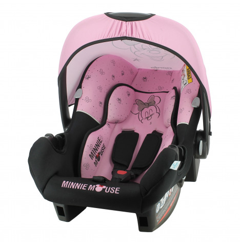 Minnie Mouse Alston Comfort Plus Group 0+ Infant Carrier - Pink (0-15 Months)