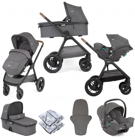 Joie Honour Pushchair Travel System with Carrycot - Thunder