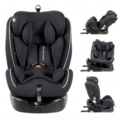 Ickle Bubba Rotator 360° Spin Group 0+/1/2/3 Car Seat - Black (0-12 Years)...