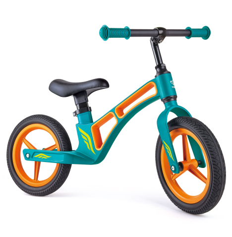 Hape New Explorer Balance Bike (3 - 6 Years) - Blue/Orange