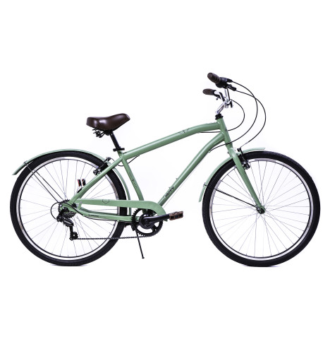 Huffy Sienna Hybrid Bike 27.5” - Vintage Green