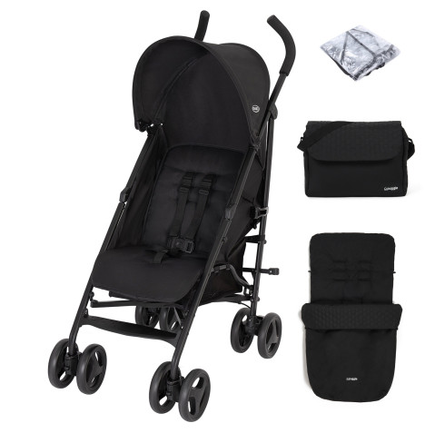 Graco Speedie™ Stroller with Raincover, Footmuff & Changing Bag - Black