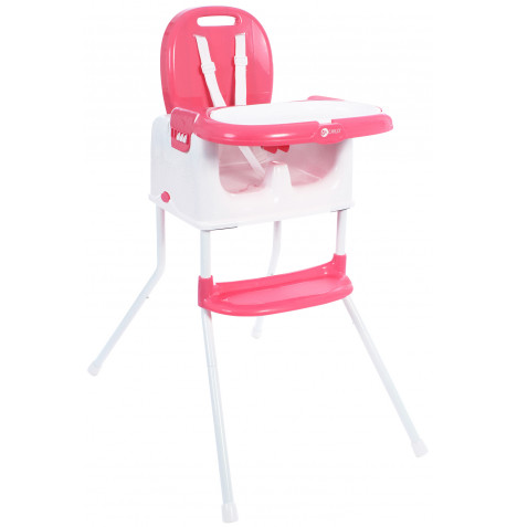My Child Graze 3in1 High & Low Chair with Tilt - Pink