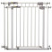 Hauck Open N Stop Metal Pressure Fix Safety Stair Gate + Extension 75 - 90cm (Pack of 2) - White