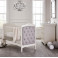 Mee-Go Epernay Cot Bed 3 Piece Nursery Furniture Set - White