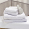 4Baby Cot Bed / Toddler Bed Jersey Fitted Sheets (2 Pack) - White