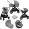 Joie Versatrax (i-Snug) Travel System with Carrycot - Grey Flannel
