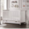 Puggle Prestbury Classic Deluxe Sleigh Cot Bed & Drawer - White