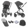 Babystyle Hybrid 2 Pushchair Stroller with Accessories - Slate