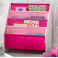 Delta Children Sling Fabric Book Rack / Bookshelf - Pink