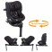 Joie i-Spin 360 iSize Group 0+/1 Car Seat - Coal...