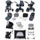 Ickle Bubba Special Edition Stomp V4 14pc Everything You Need Travel System Bundle (Mercury With Base) - Blueberry