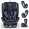 Babyauto Biro D-Fix 360 Rotating Group 0+123 ISOFIX Car Seat - Graphite