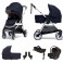 Mamas & Papas Flip XT2 (Gemm Car Seat) Travel System with Carrycot & ISOFIX Base - Navy