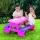 Unicorn Indoor & Outdoor Picnic table for 4 - Pink