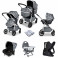 Ickle Bubba Moon 3 in 1 Travel System Bundle - Sparkle