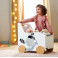 Kinderkraft Racoon Childrens' Eco Friendly Baby Walker & Wooden Toy Box