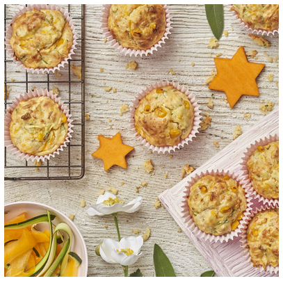Carrot and Cheese Muffins