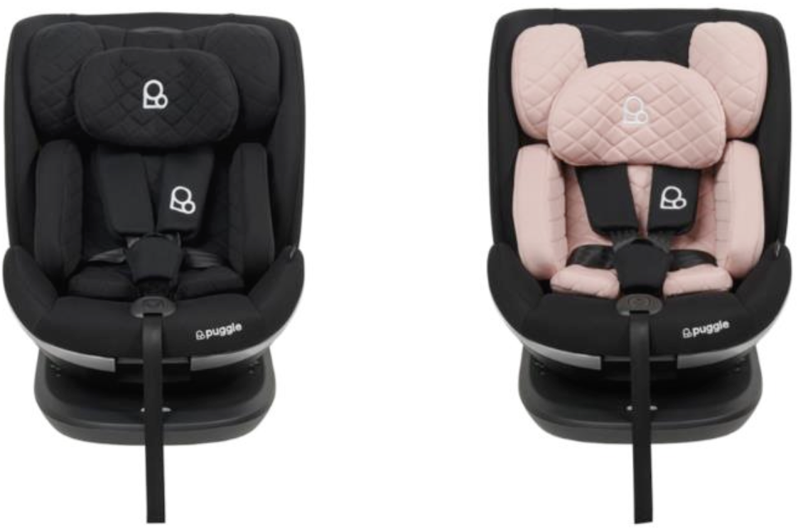 An image of the two car seats affected by the product recall
